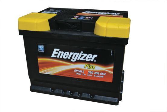 Batterie (de voiture) Energizer 60.0 Ah - 542923 - ref. EP60-L2